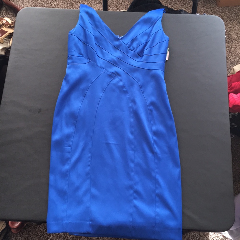 Jones Wear Blue Dress - Picture 1 of 5